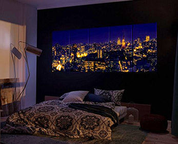 Glühpulver & fluoreszierende Wandfarben